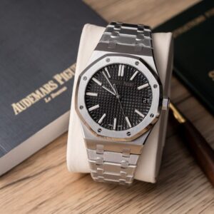 Audemars Piguet 15500ST Replica 11 Watch Black Dial ZF 41mm - Đồng Hồ Replica 1:1