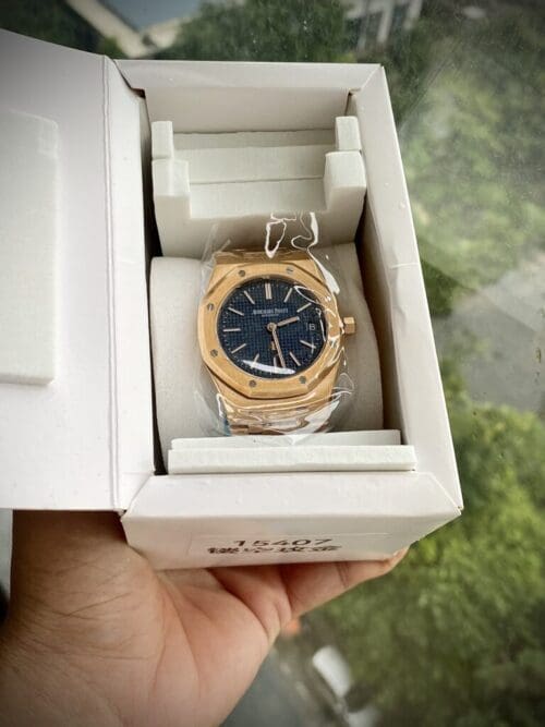 Audemars Piguet Royal Oak 15202OR Jumbo 39mm Blue Dial by ZF Factory - Audemars Piguet Royal Oak 15202OR Jumbo 39mm Blue Dial by ZF Factory -