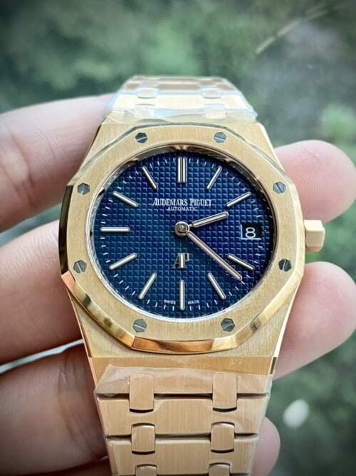 Audemars Piguet Royal Oak 15202OR Jumbo 39mm Blue Dial by ZF Factory - Audemars Piguet Royal Oak 15202OR Jumbo 39mm Blue Dial by ZF Factory -