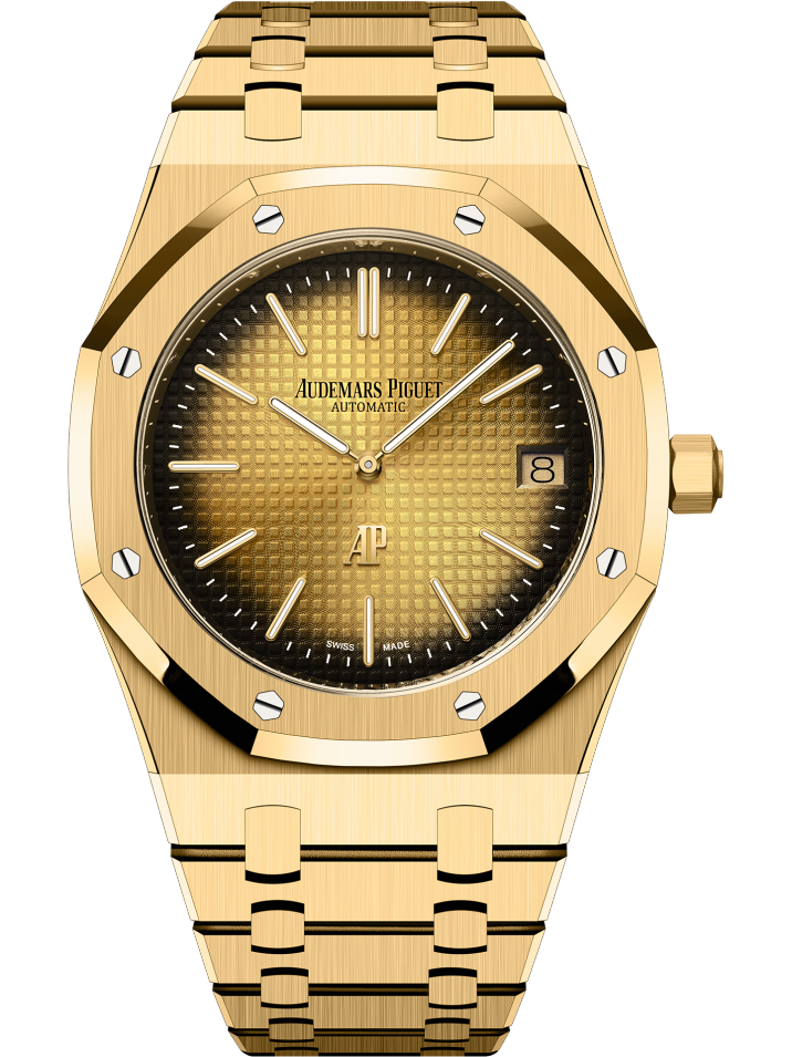 Audemars Piguet Royal Oak 18-carat Yellow Gold 1240BA.02 - Audemars Piguet Royal Oak 18-carat Yellow Gold 1240BA.02 -