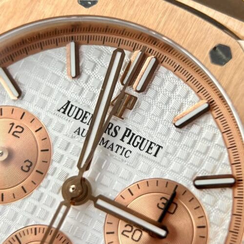 Audemars Piguet Royal Oak 26331OR 41mm with White Dial by ZF Factory - Audemars Piguet Royal Oak 26331OR 41mm with White Dial by ZF Factory -