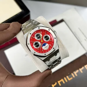 Audemars Piguet Royal Oak Chronograph 26574ST Red Dial -