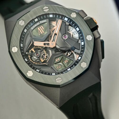 Audemars Piguet Royal Oak Concept Flying Tourbillon GMT Titanium Green Ceramic - Audemars Piguet Royal Oak Concept Flying Tourbillon GMT Titanium Green Ceramic -