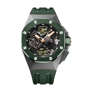 Audemars Piguet Royal Oak Concept Flying Tourbillon GMT Titanium Green Ceramic -