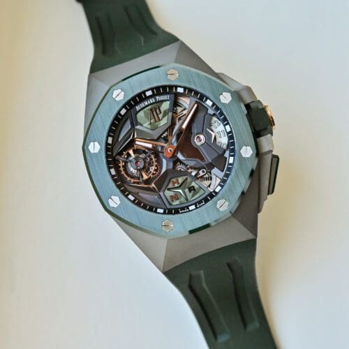 Audemars Piguet Royal Oak Concept Flying Tourbillon GMT Titanium Green Ceramic - Audemars Piguet Royal Oak Concept Flying Tourbillon GMT Titanium Green Ceramic -