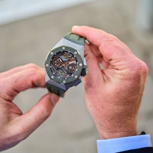 Audemars Piguet Royal Oak Concept Flying Tourbillon GMT Titanium Green Ceramic - Audemars Piguet Royal Oak Concept Flying Tourbillon GMT Titanium Green Ceramic -