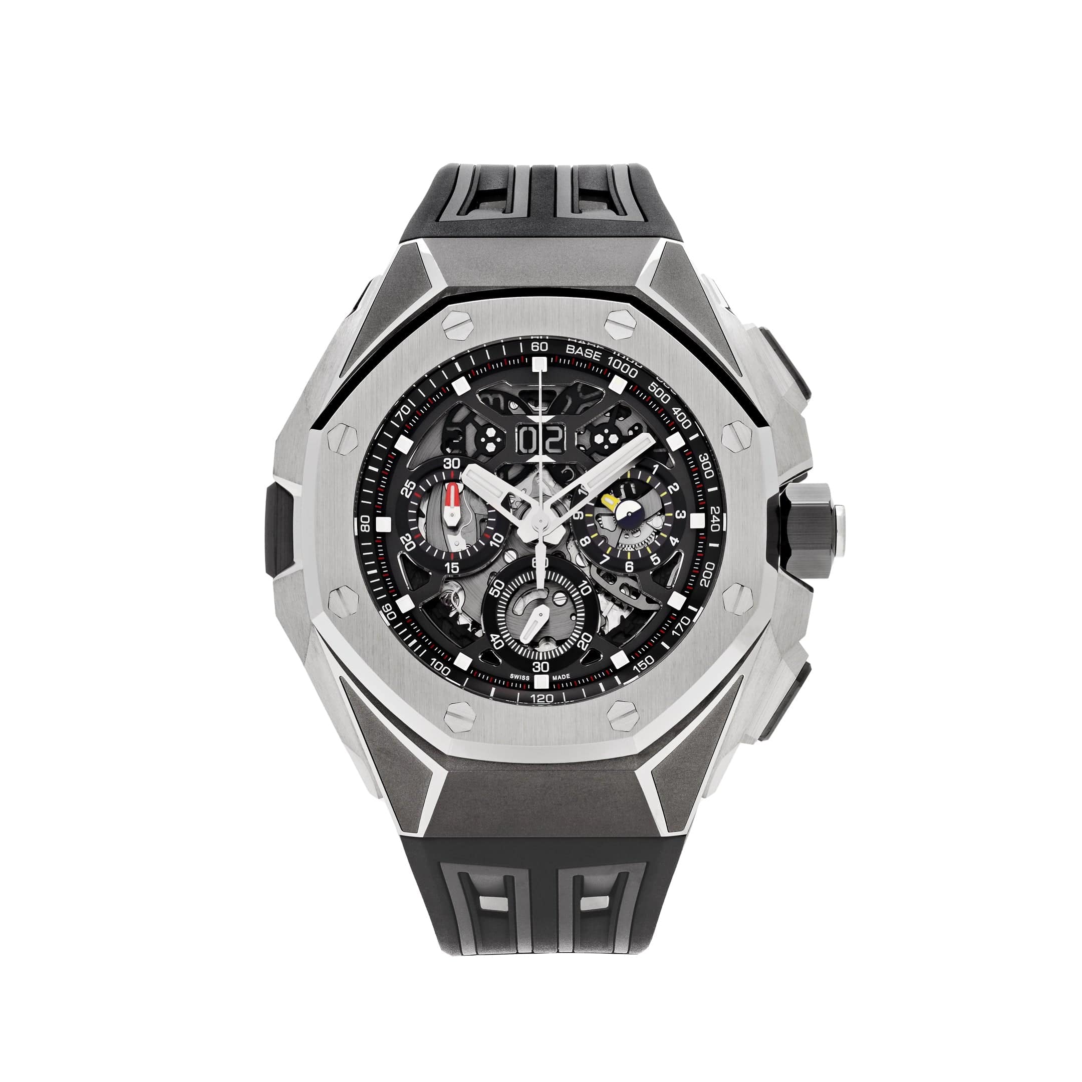 Audemars Piguet Royal Oak Concept Split Second Chronograph GMT Large Date Titanium - Audemars Piguet Royal Oak Concept Split Second Chronograph GMT Large Date Titanium -
