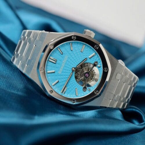 Audemars Piguet Royal Oak Flying Tourbillon 41mm with Tiffany Blue Dial - Audemars Piguet Royal Oak Flying Tourbillon 41mm with Tiffany Blue Dial -