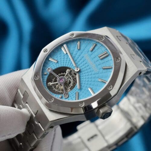 Audemars Piguet Royal Oak Flying Tourbillon 41mm with Tiffany Blue Dial - Audemars Piguet Royal Oak Flying Tourbillon 41mm with Tiffany Blue Dial -