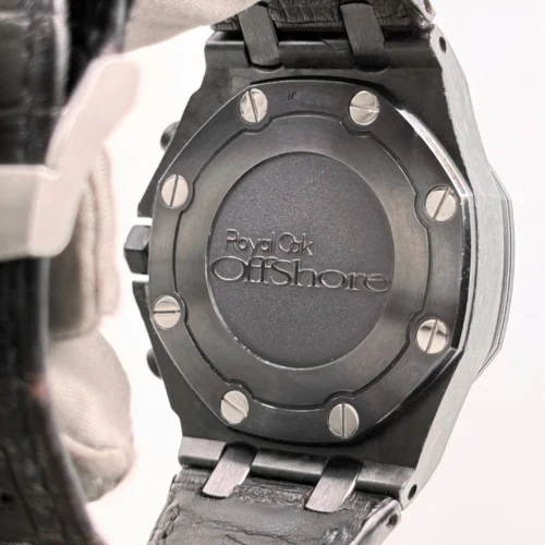 Audemars Piguet Royal Oak Offshore Chronograph Bumble Bee Carbon Black Dial Alligator - Audemars Piguet Royal Oak Offshore Chronograph Bumble Bee Carbon Black Dial Alligator -
