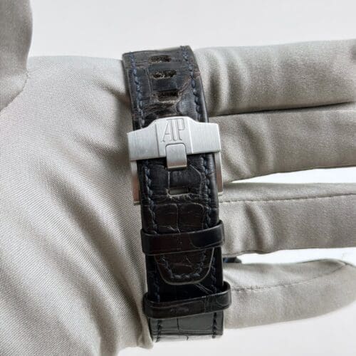 Audemars Piguet Royal Oak Offshore Chronograph Bumble Bee Carbon Black Dial Alligator - Audemars Piguet Royal Oak Offshore Chronograph Bumble Bee Carbon Black Dial Alligator -