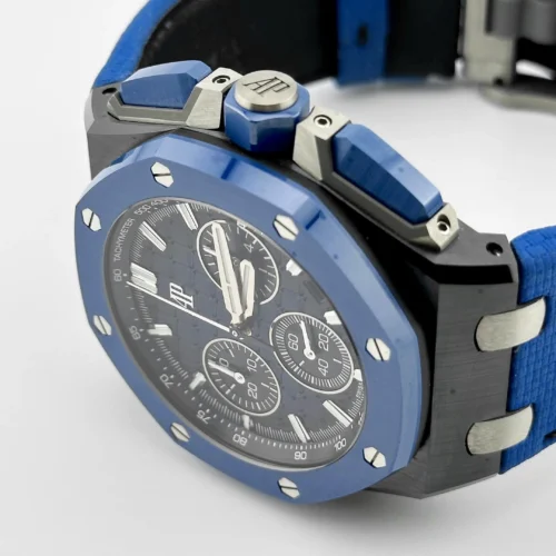 Audemars Piguet Royal Oak Offshore Selfwinding Chronograph Black/Blue Ceramic - Audemars Piguet Royal Oak Offshore Selfwinding Chronograph Black/Blue Ceramic -
