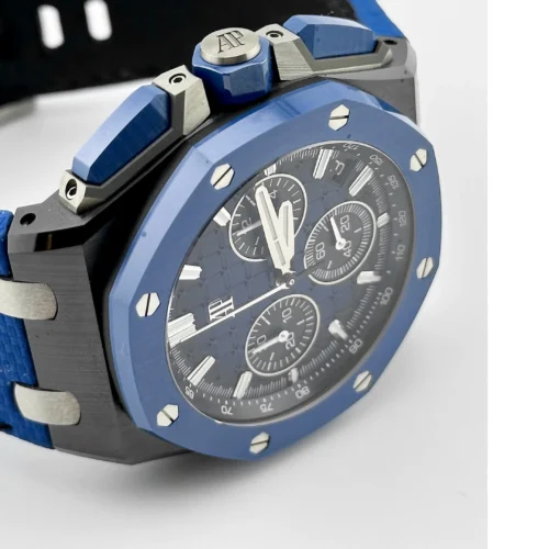 Audemars Piguet Royal Oak Offshore Selfwinding Chronograph Black/Blue Ceramic - Audemars Piguet Royal Oak Offshore Selfwinding Chronograph Black/Blue Ceramic -