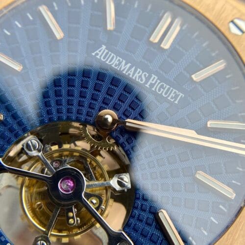 Audemars Piguet Royal Oak Tourbillon 26522OR 41mm in Rose Gold with Blue Dial - Audemars Piguet Royal Oak Tourbillon 26522OR 41mm in Rose Gold with Blue Dial -