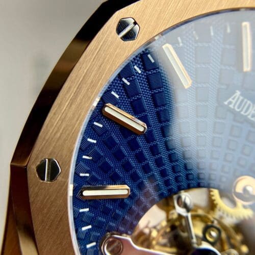 Audemars Piguet Royal Oak Tourbillon 26522OR 41mm in Rose Gold with Blue Dial - Audemars Piguet Royal Oak Tourbillon 26522OR 41mm in Rose Gold with Blue Dial -