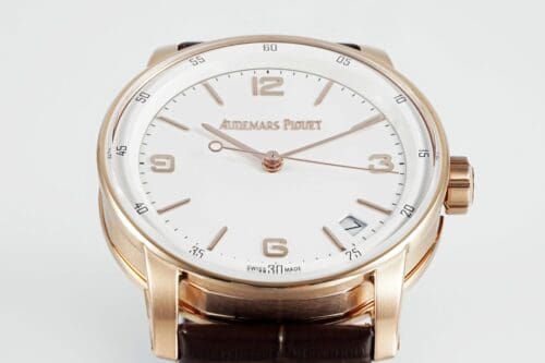 Code11.59 15210 41mm RG White Dial On Brown Leather Strap APSF A4302 Super Clone - Code11.59 15210 41mm RG White Dial On Brown Leather Strap APSF A4302 Super Clone -