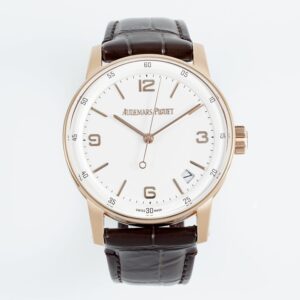 Code11.59 15210 41mm RG White Dial On Brown Leather Strap APSF A4302 Super Clone -