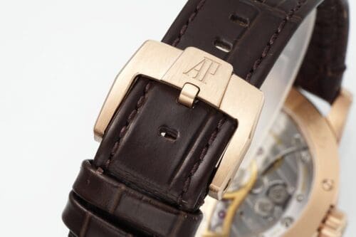Code11.59 15210 41mm RG White Dial On Brown Leather Strap APSF A4302 Super Clone - Code11.59 15210 41mm RG White Dial On Brown Leather Strap APSF A4302 Super Clone -