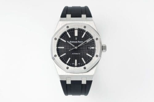 Royal Oak 15400 1:1 Best Edition SS/RU Black Textured Dial APSF SA3120 Super Clone - Royal Oak 15400 1:1 Best Edition SS/RU Black Textured Dial APSF SA3120 Super Clone -