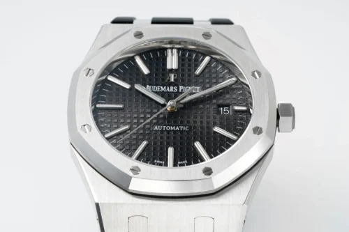 Royal Oak 15400 1:1 Best Edition SS/RU Black Textured Dial APSF SA3120 Super Clone - Royal Oak 15400 1:1 Best Edition SS/RU Black Textured Dial APSF SA3120 Super Clone -