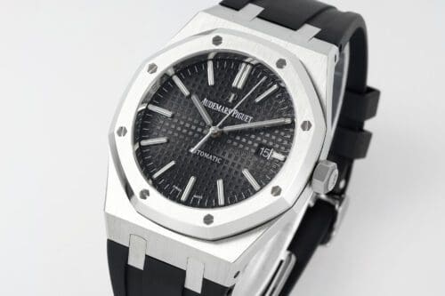 Royal Oak 15400 1:1 Best Edition SS/RU Black Textured Dial APSF SA3120 Super Clone - Royal Oak 15400 1:1 Best Edition SS/RU Black Textured Dial APSF SA3120 Super Clone -