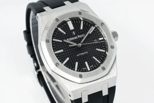 Royal Oak 15400 1:1 Best Edition SS/RU Black Textured Dial APSF SA3120 Super Clone - Royal Oak 15400 1:1 Best Edition SS/RU Black Textured Dial APSF SA3120 Super Clone -