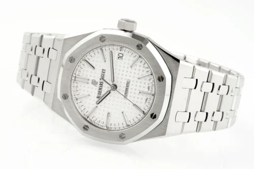 Royal Oak 15450 37mm SS/RG White Textured Dial APSF SA3120 Super Clone - Royal Oak 15450 37mm SS/RG White Textured Dial APSF SA3120 Super Clone -