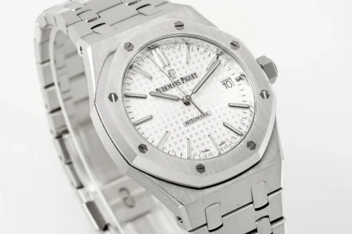 Royal Oak 15450 37mm SS/RG White Textured Dial APSF SA3120 Super Clone - Royal Oak 15450 37mm SS/RG White Textured Dial APSF SA3120 Super Clone -