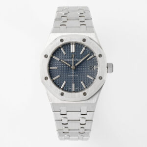 Royal Oak 15450 37mm SS/SS Blue Textured Dial APSF SA3120 Super Clone -