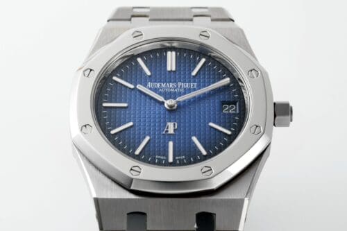 Royal Oak 39mm 15202IP Titanium ZF 1:1 Best Edition Gradient Blue Textured Dial on SS Bracelet A2121 V2 - Royal Oak 39mm 15202IP Titanium ZF 1:1 Best Edition Gradient Blue Textured Dial on SS Bracelet A2121 V2 -