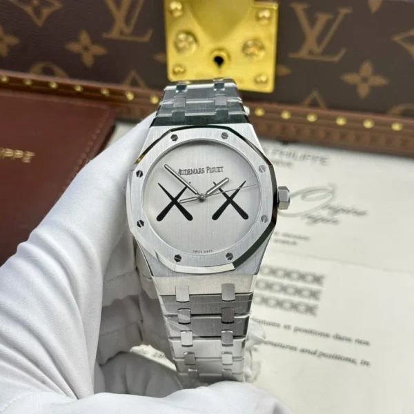 Royal Oak 41mm KAWS SS APSF 1:1 Best Edition White/XX Dial -