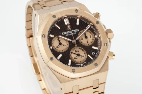 Royal Oak Chrono 26240 RG APSF Brown/RG Dial on RG Bracelet - Royal Oak Chrono 26240 RG APSF Brown/RG Dial on RG Bracelet -