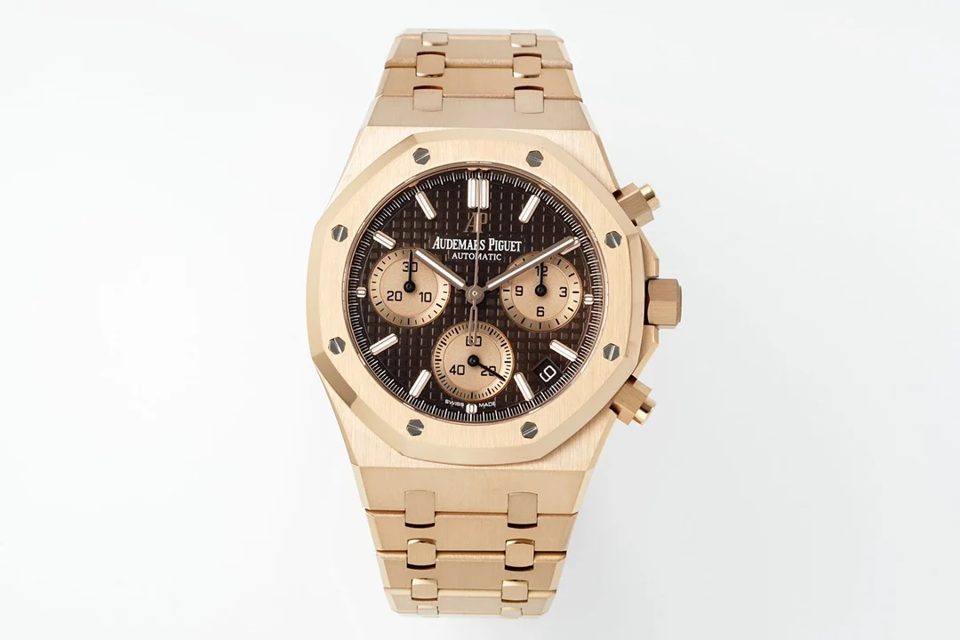 Royal Oak Chrono 26240 RG APSF Brown/RG Dial on RG Bracelet - Royal Oak Chrono 26240 RG APSF Brown/RG Dial on RG Bracelet -