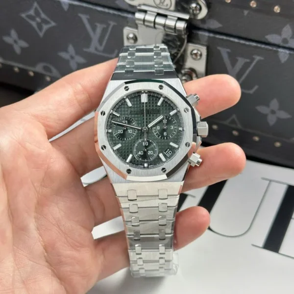 Royal Oak Chrono 26240ST 41mm SS/SS Green Dial -