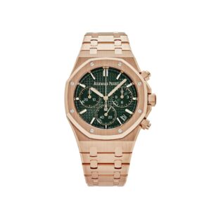 Royal Oak Chronograph 50th Anniversary Rose Gold Khaki Green Dial -