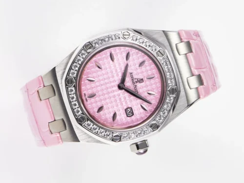 Royal Oak Offshore 33mm SS DRF Best Edition Pink Dial Diamonds Bezel - Royal Oak Offshore 33mm SS DRF Best Edition Pink Dial Diamonds Bezel -