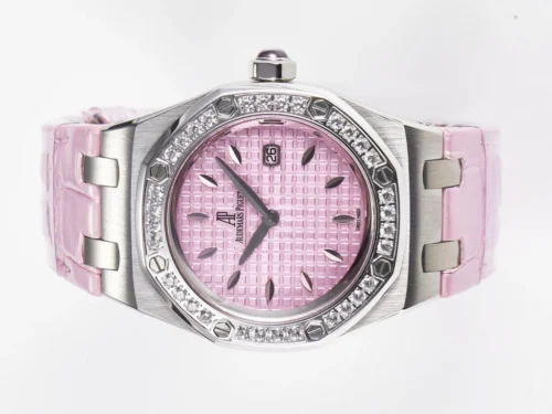 Royal Oak Offshore 33mm SS DRF Best Edition Pink Dial Diamonds Bezel - Royal Oak Offshore 33mm SS DRF Best Edition Pink Dial Diamonds Bezel -