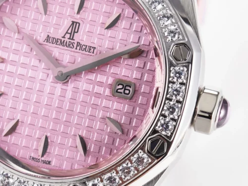 Royal Oak Offshore 33mm SS DRF Best Edition Pink Dial Diamonds Bezel - Royal Oak Offshore 33mm SS DRF Best Edition Pink Dial Diamonds Bezel -