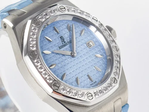 Royal Oak Offshore Ladies 33mm DRF Best Edition Blue Dial Diamonds Bezel - Royal Oak Offshore Ladies 33mm DRF Best Edition Blue Dial Diamonds Bezel -