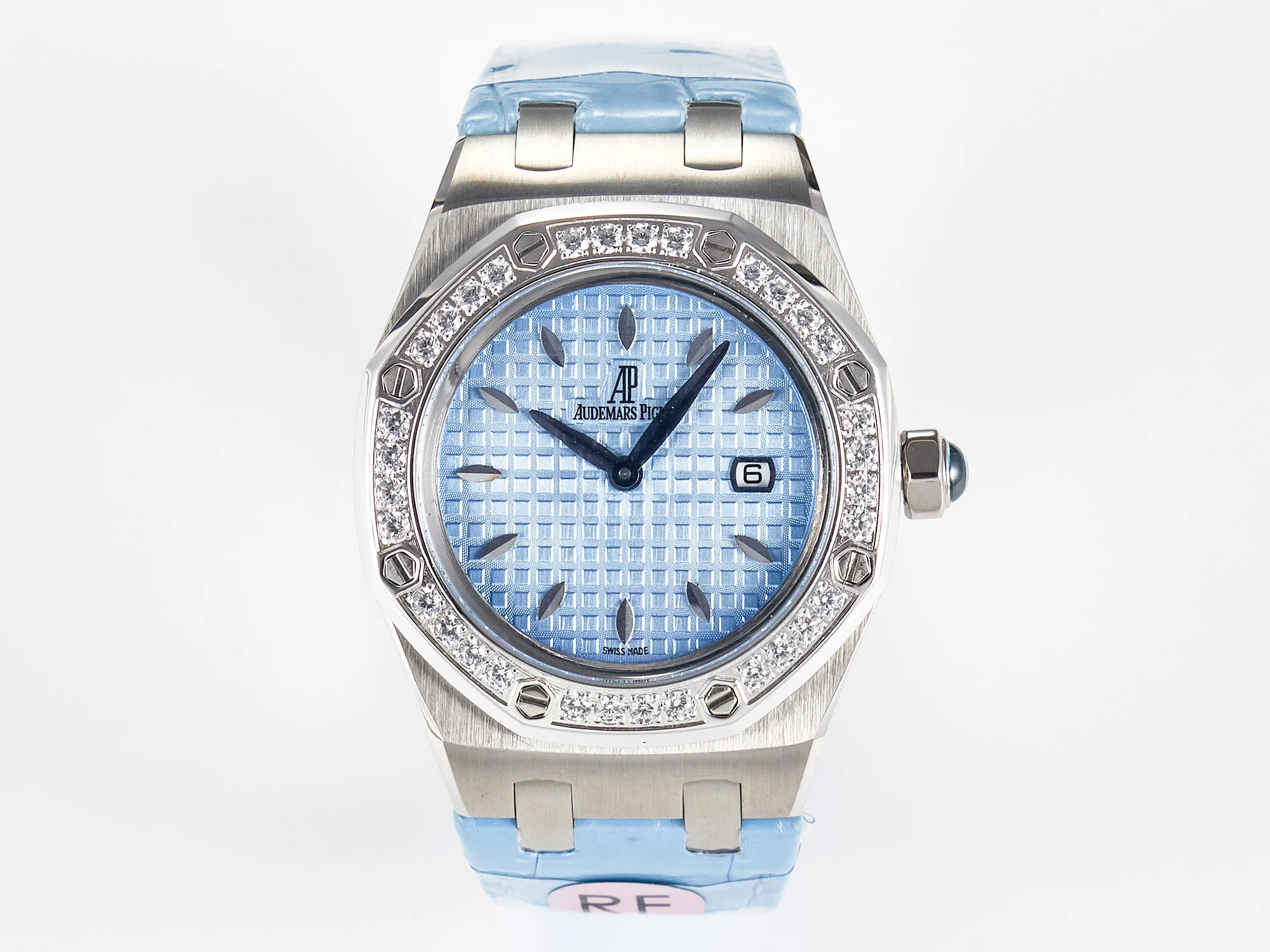 Royal Oak Offshore Ladies 33mm DRF Best Edition Blue Dial Diamonds Bezel - Royal Oak Offshore Ladies 33mm DRF Best Edition Blue Dial Diamonds Bezel -