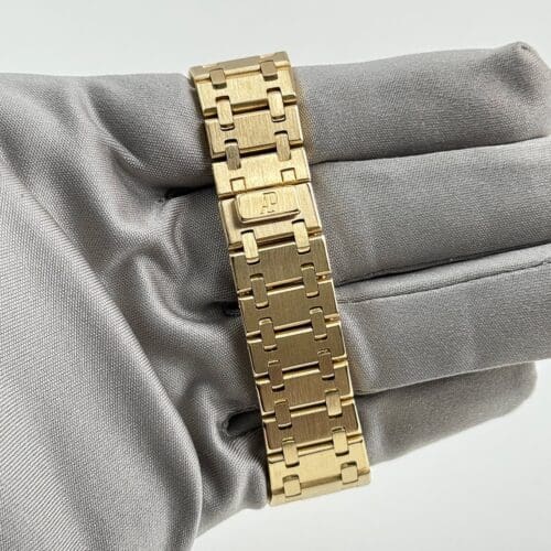 Royal Oak Yellow Gold Champagne Diamond Dial - Royal Oak Yellow Gold Champagne Diamond Dial -